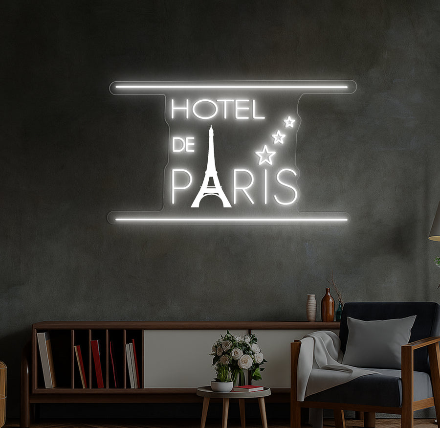 Custom LED Neon Sign for Hotel De Paris