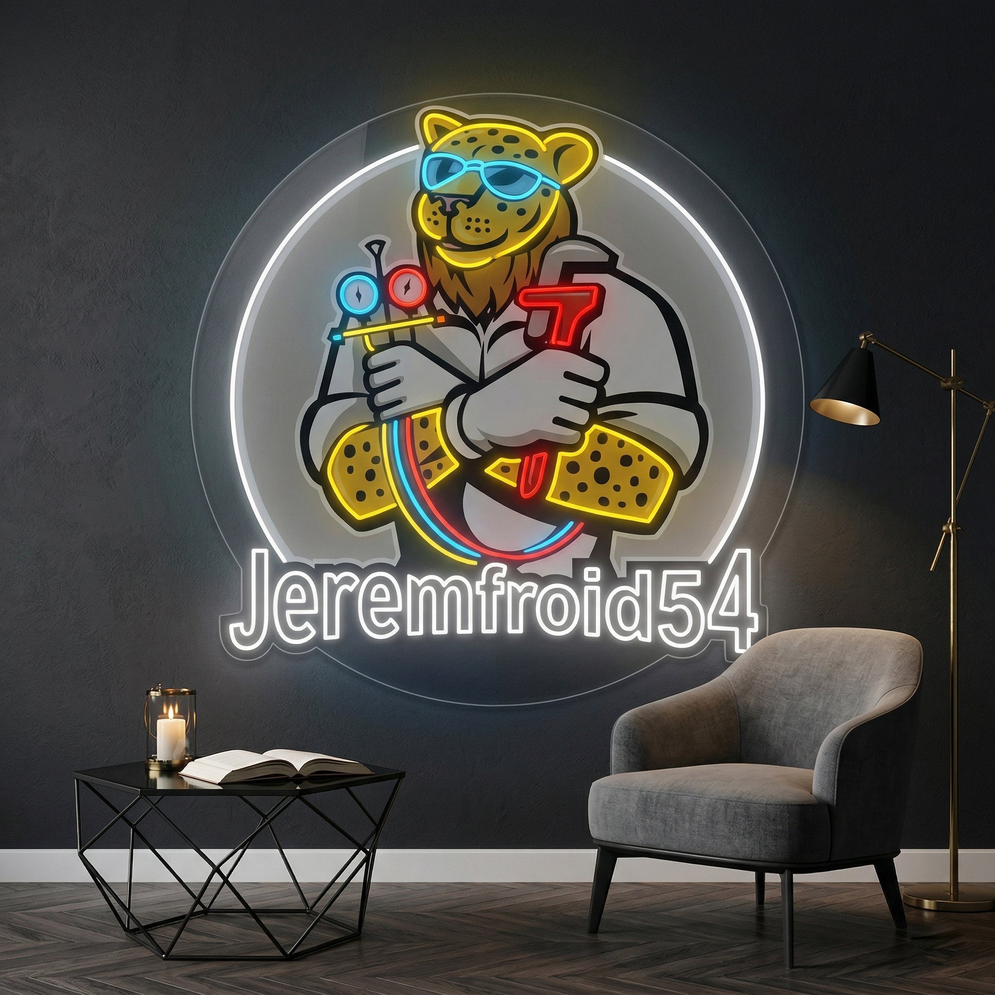 Custom LED Neon Sign - Tifn Food