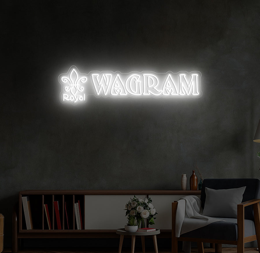 Custom LED Neon Sign for the Royal Wagram Hotel