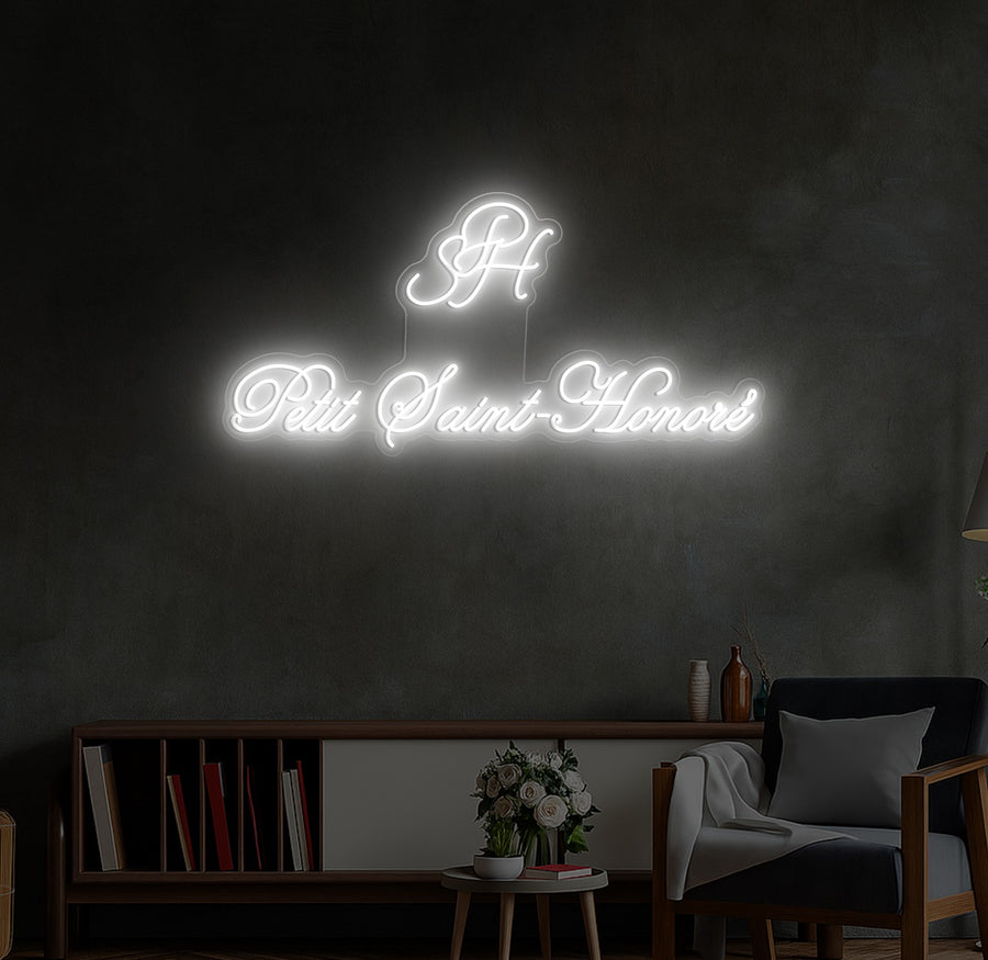 Enseigne LED Néon Personnalisée Hotel Paris Saint