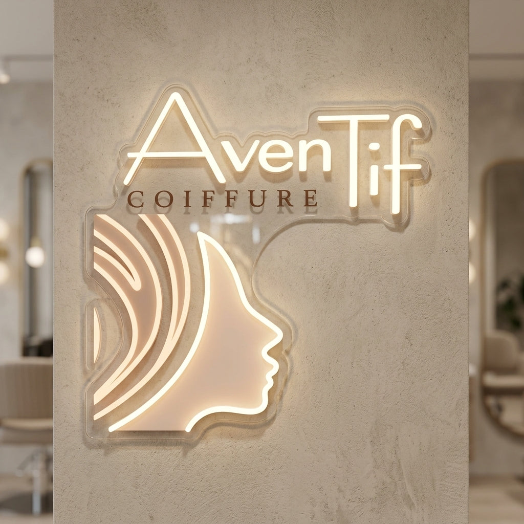 AVEN TIF - Enseigne néon LED personnalisé