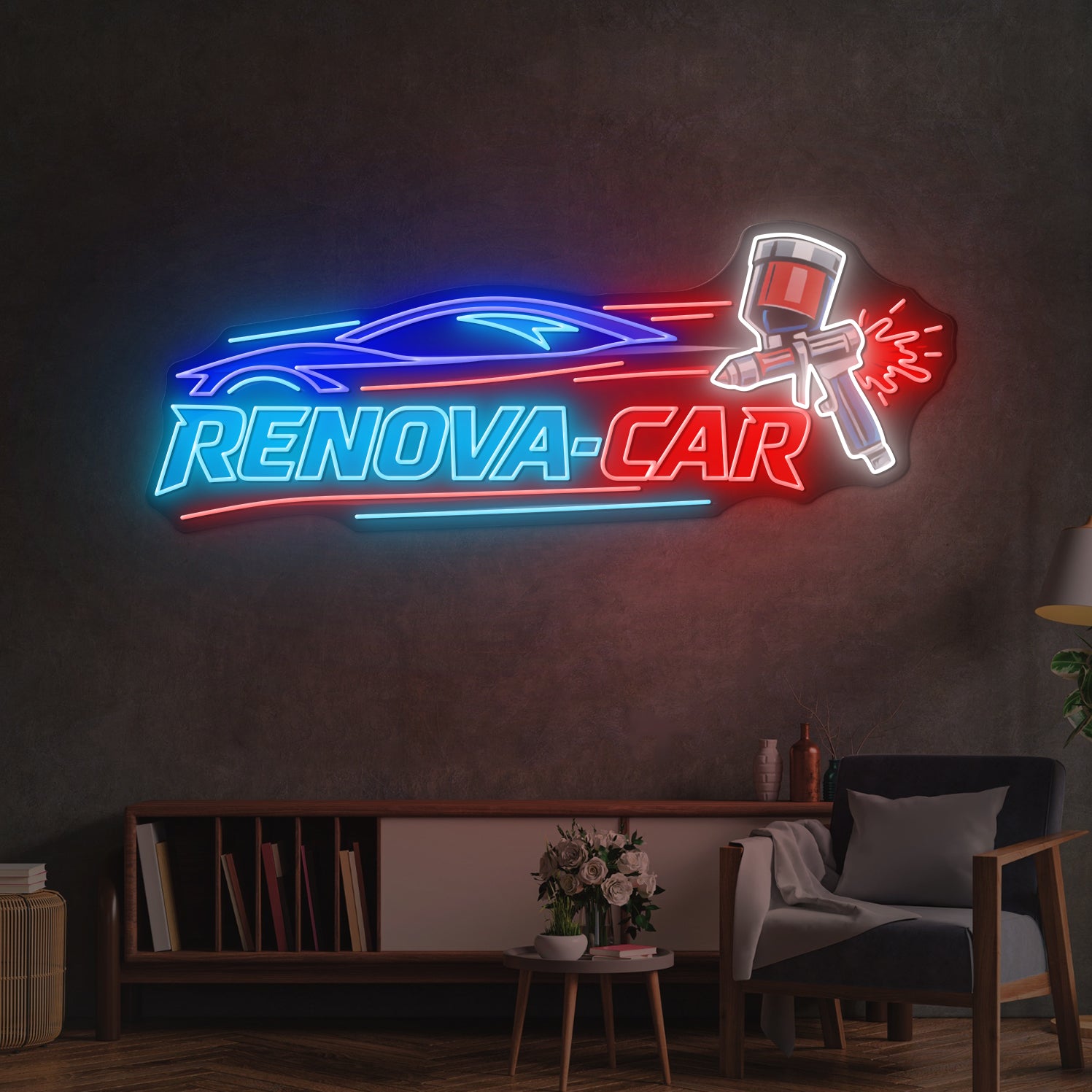 Personnalisation Enseigne LED Néon - Pizza Napolitaine