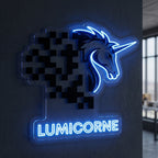 LUMICORNE - Enseigne néon LED personnalisé