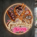 Les gourmandises de nessy - Enseigne néon LED personnalisé