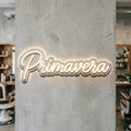 Primavera - Enseigne néon LED personnalisé