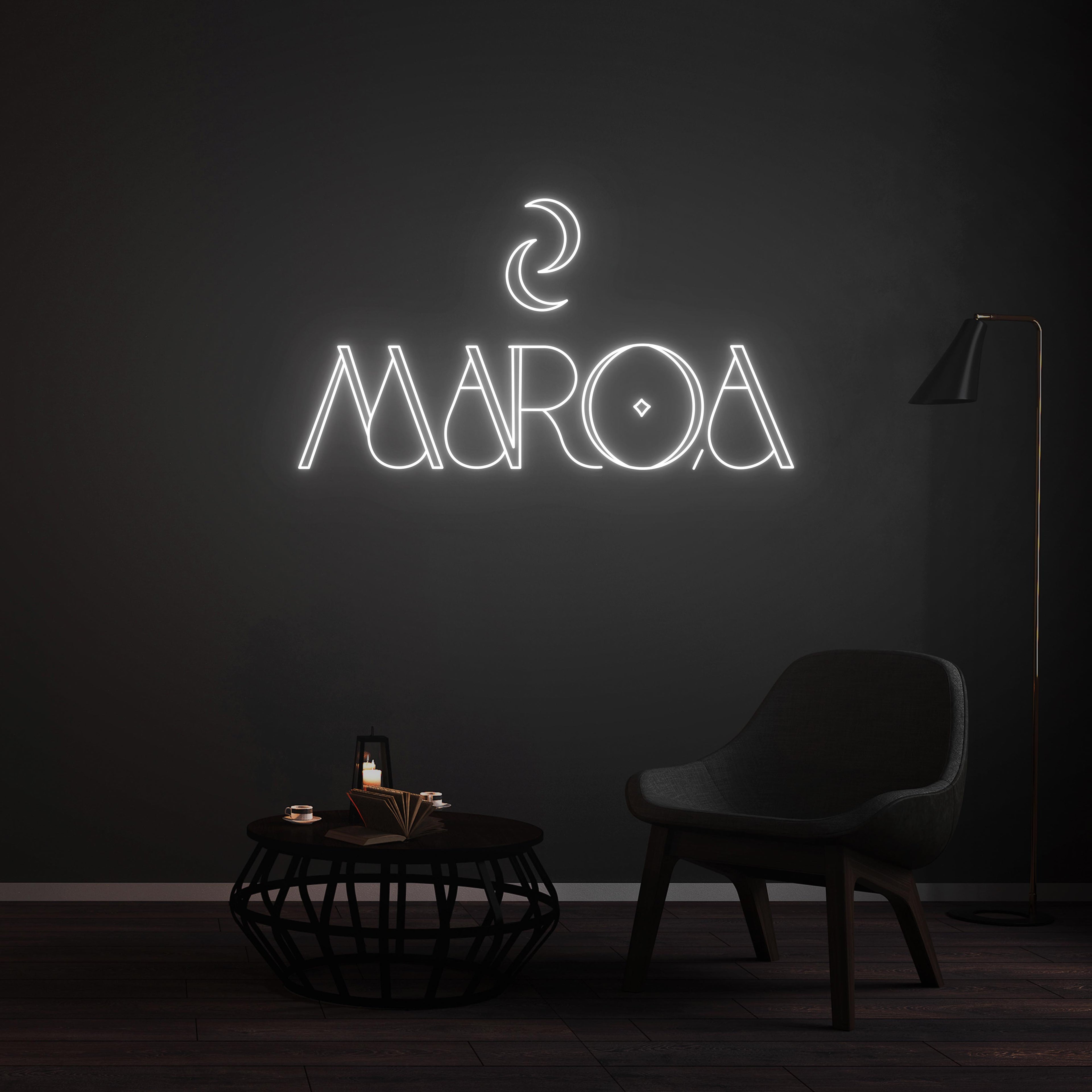 Personnalisation Enseigne LED Néon -  MAROA