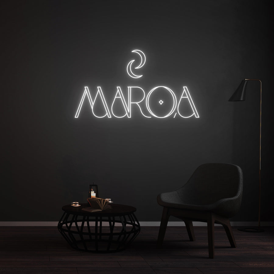 Personnalisation Enseigne LED Néon -  MAROA