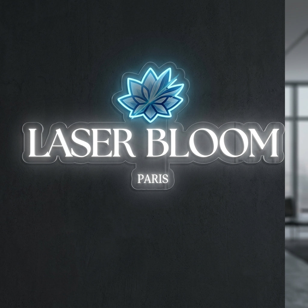 LASER BLOOM - Enseigne néon LED personnalisé