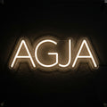 AGJA - Enseigne néon LED personnalisé