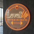 Level Up Training - Enseigne néon LED personnalisé