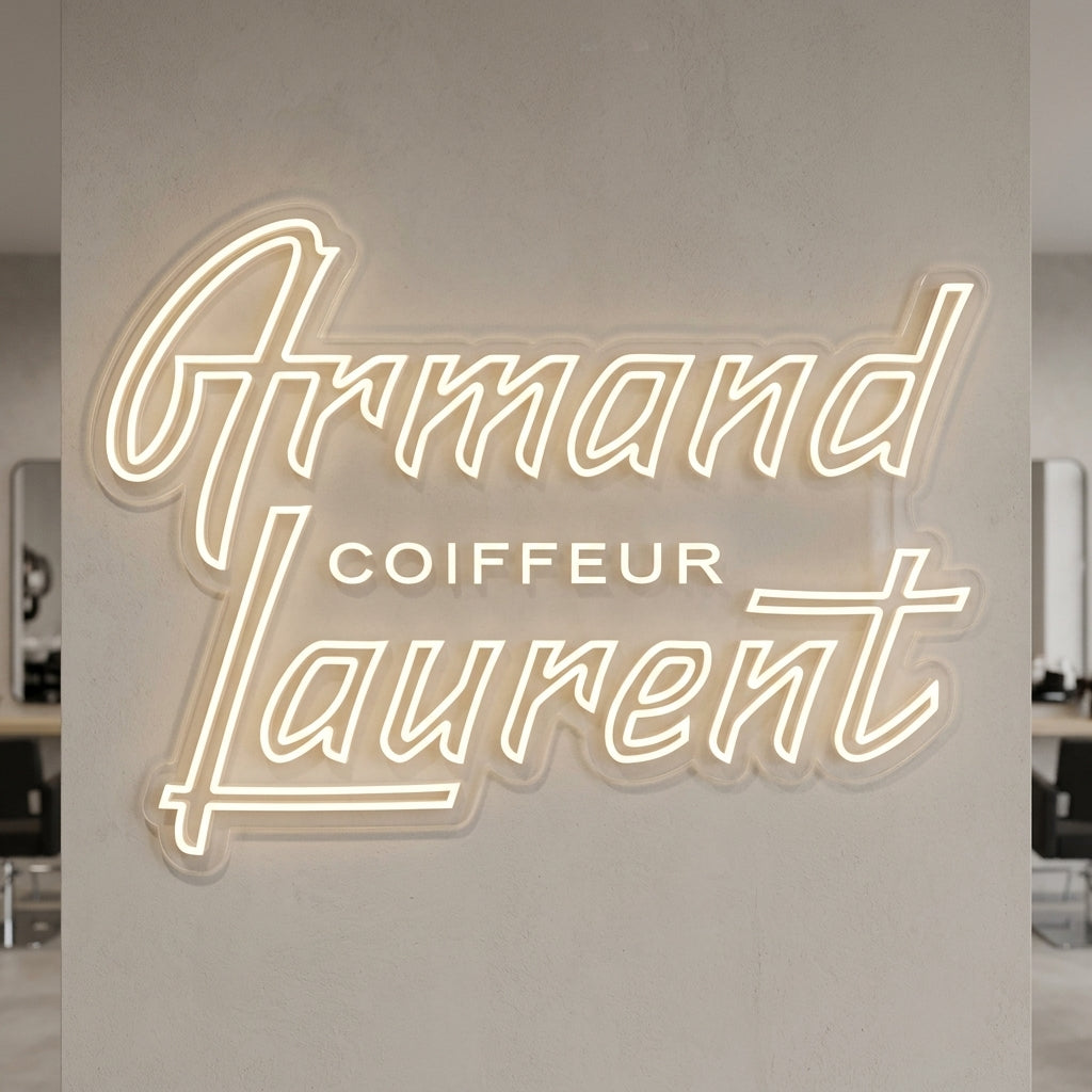 Armand LAURENT - Enseigne néon LED personnalisé