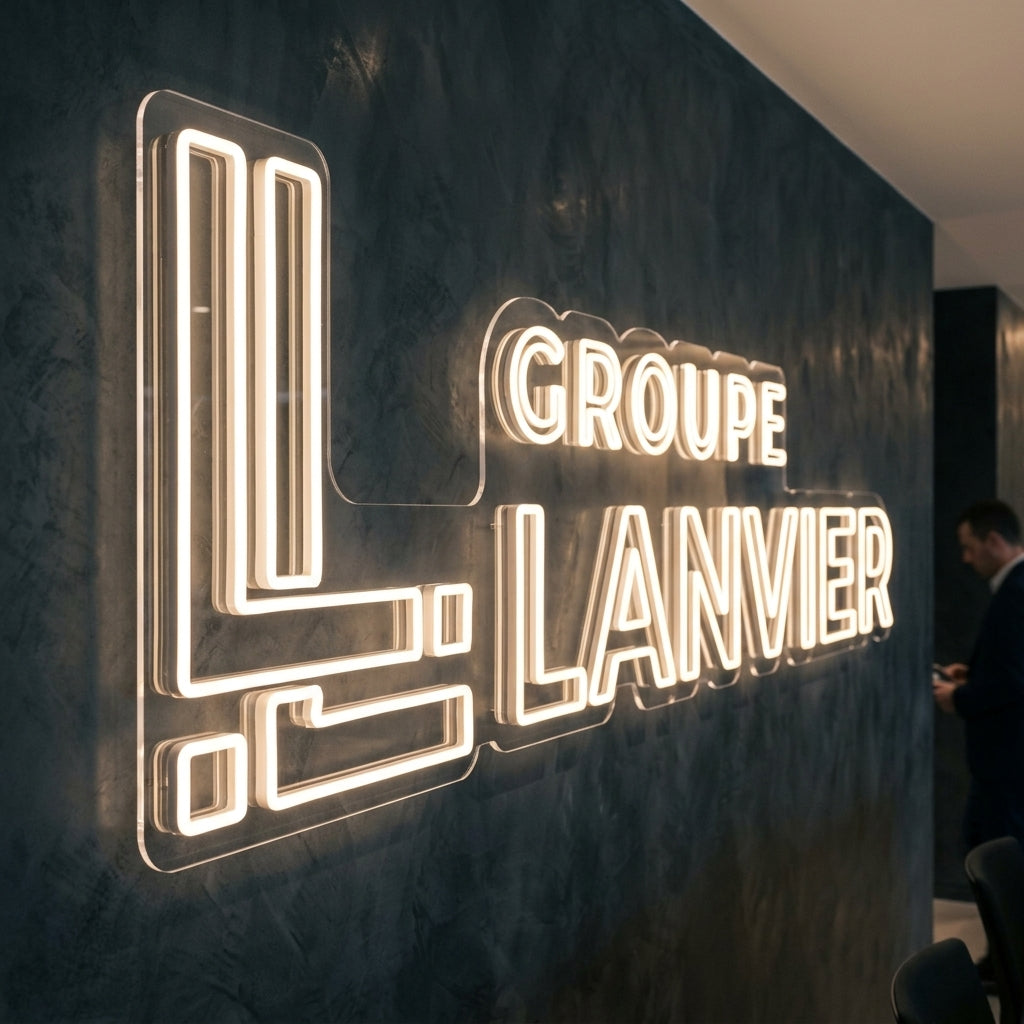 Enseigne néon LED personnalisée · Réf. 1044 · Waterproof