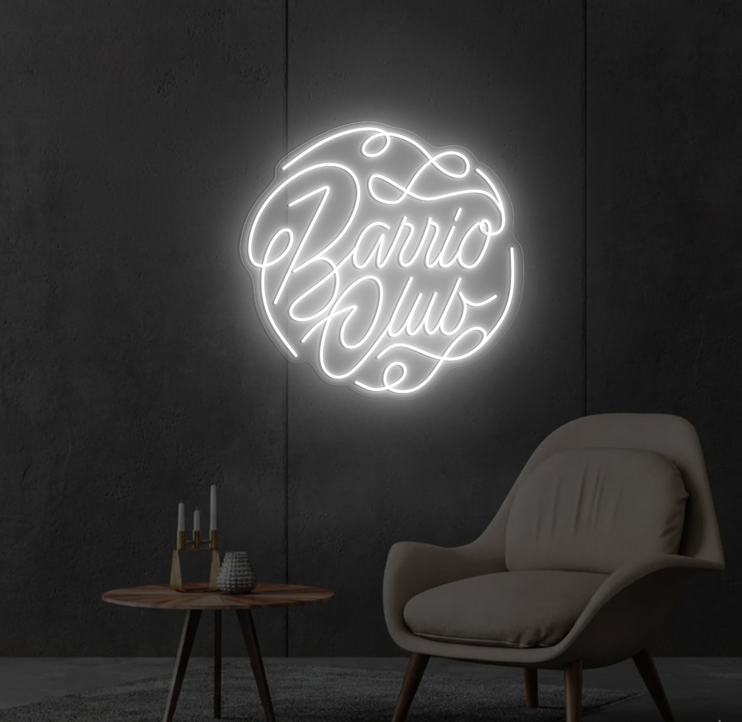 Enseigne LED Néon Personnalisée Barrio Club