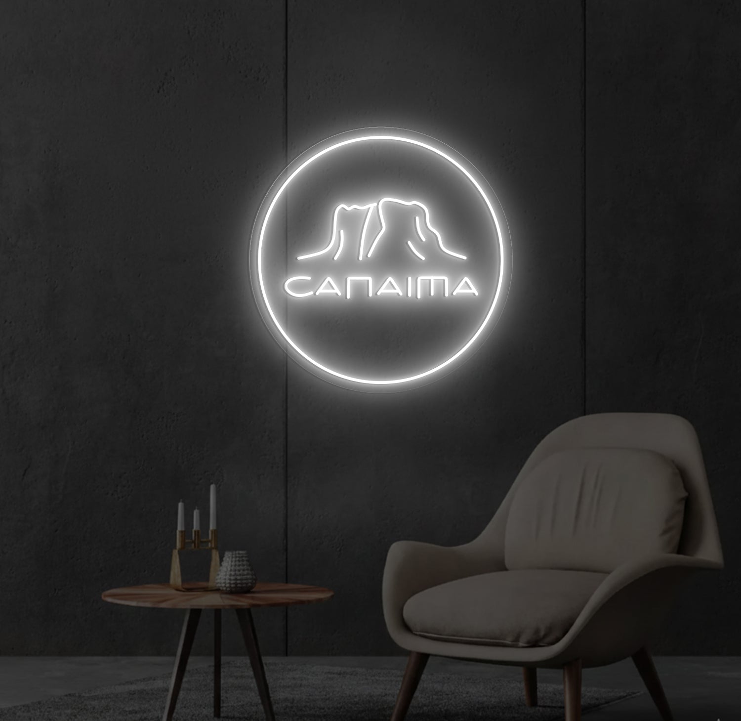 Custom LED Neon Sign for Canaima Restaurant
