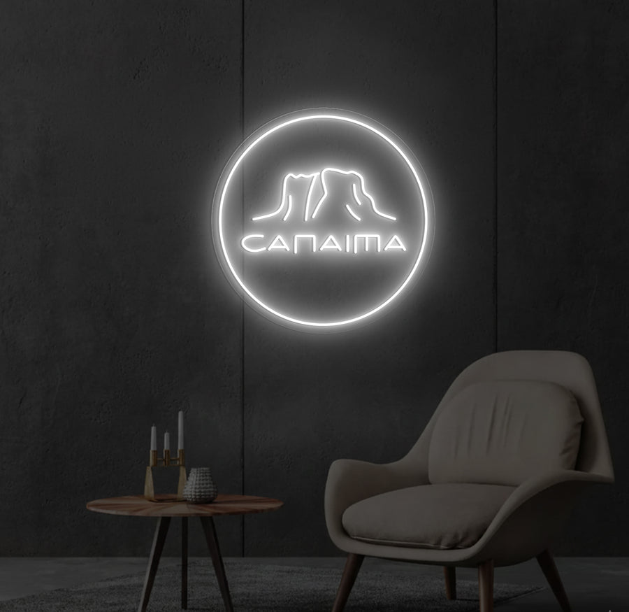 Custom LED Neon Sign for Canaima Restaurant