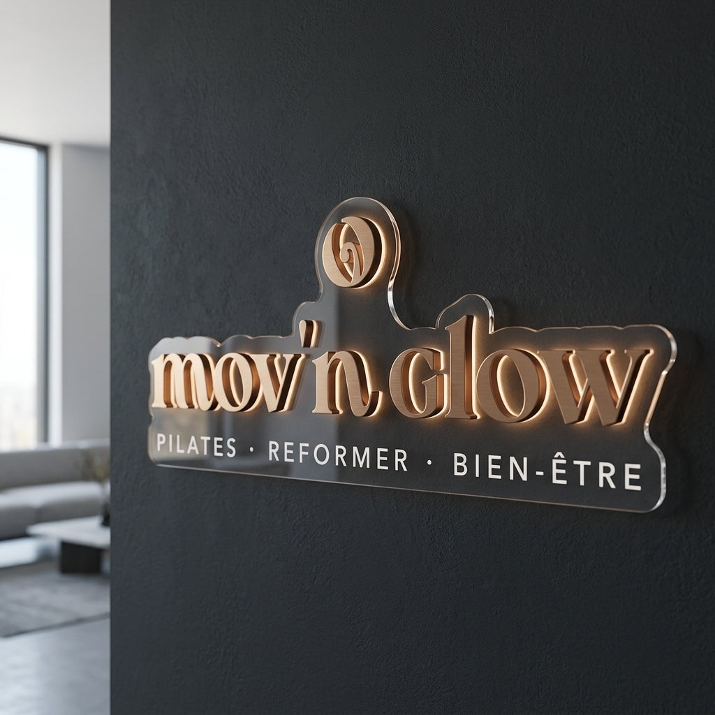 MOV'N GLOW - Enseigne néon LED personnalisé
