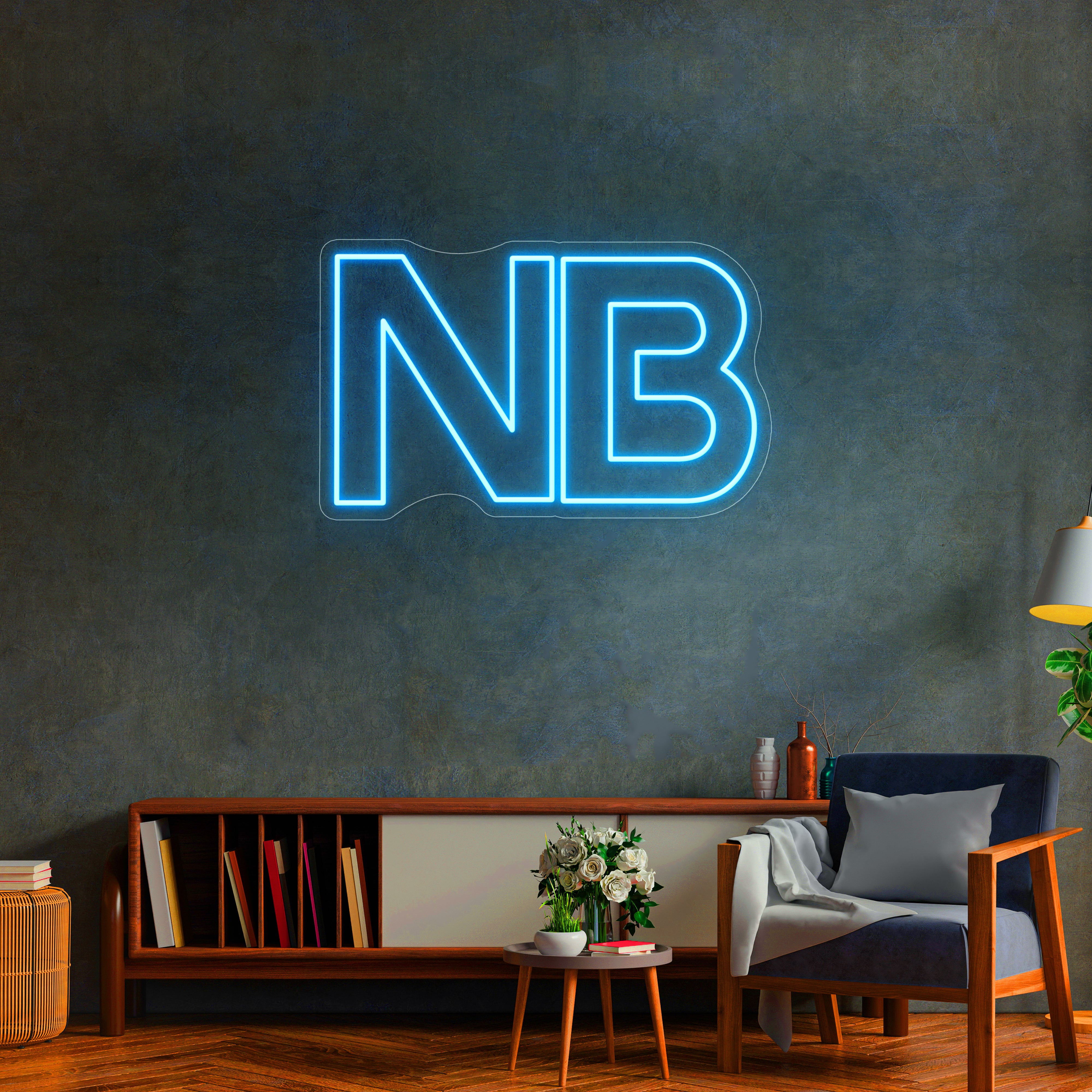 Néon Custom NB Logo