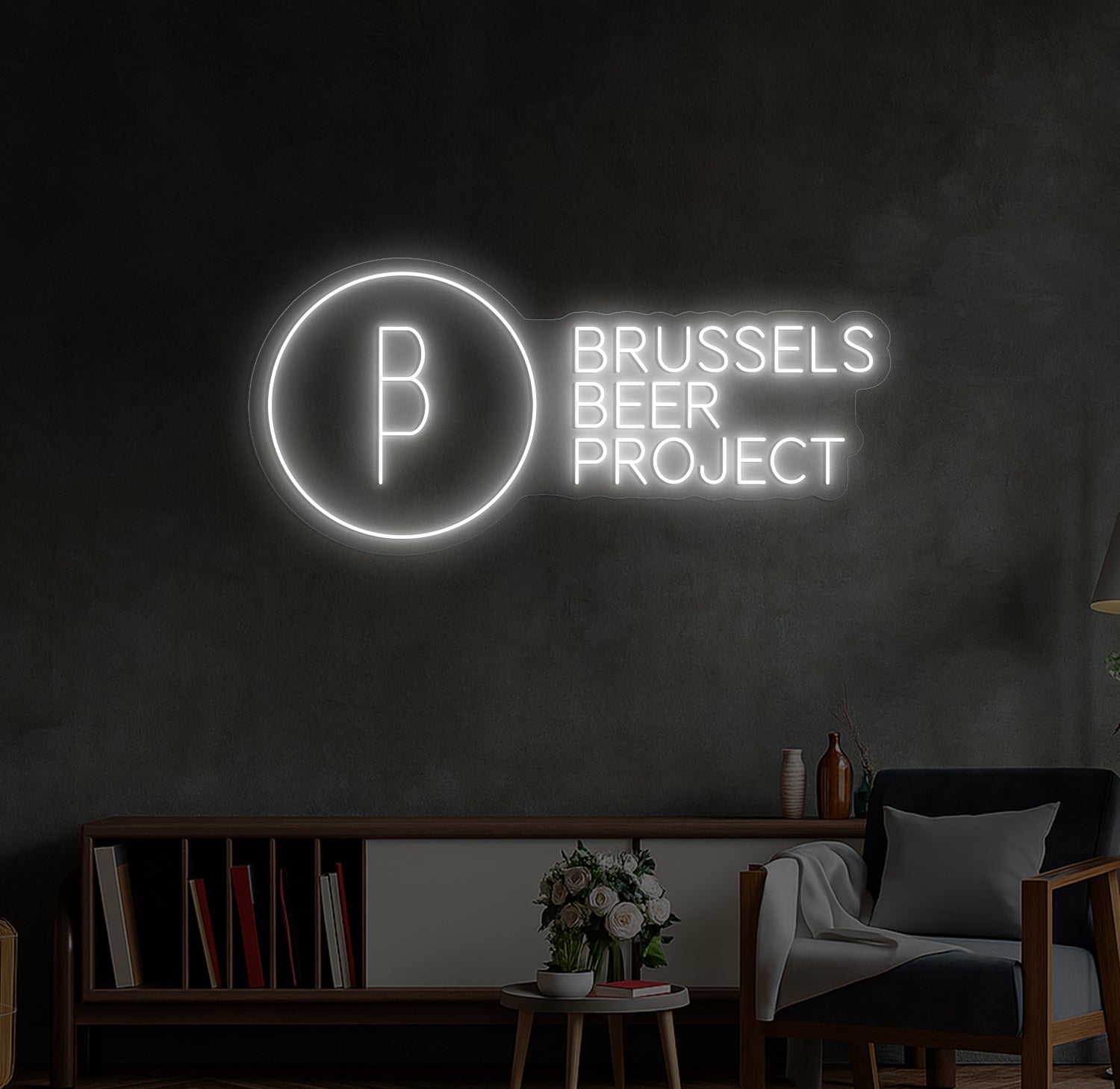 Enseigne LED Néon Personnalisée BBP Canal Paris