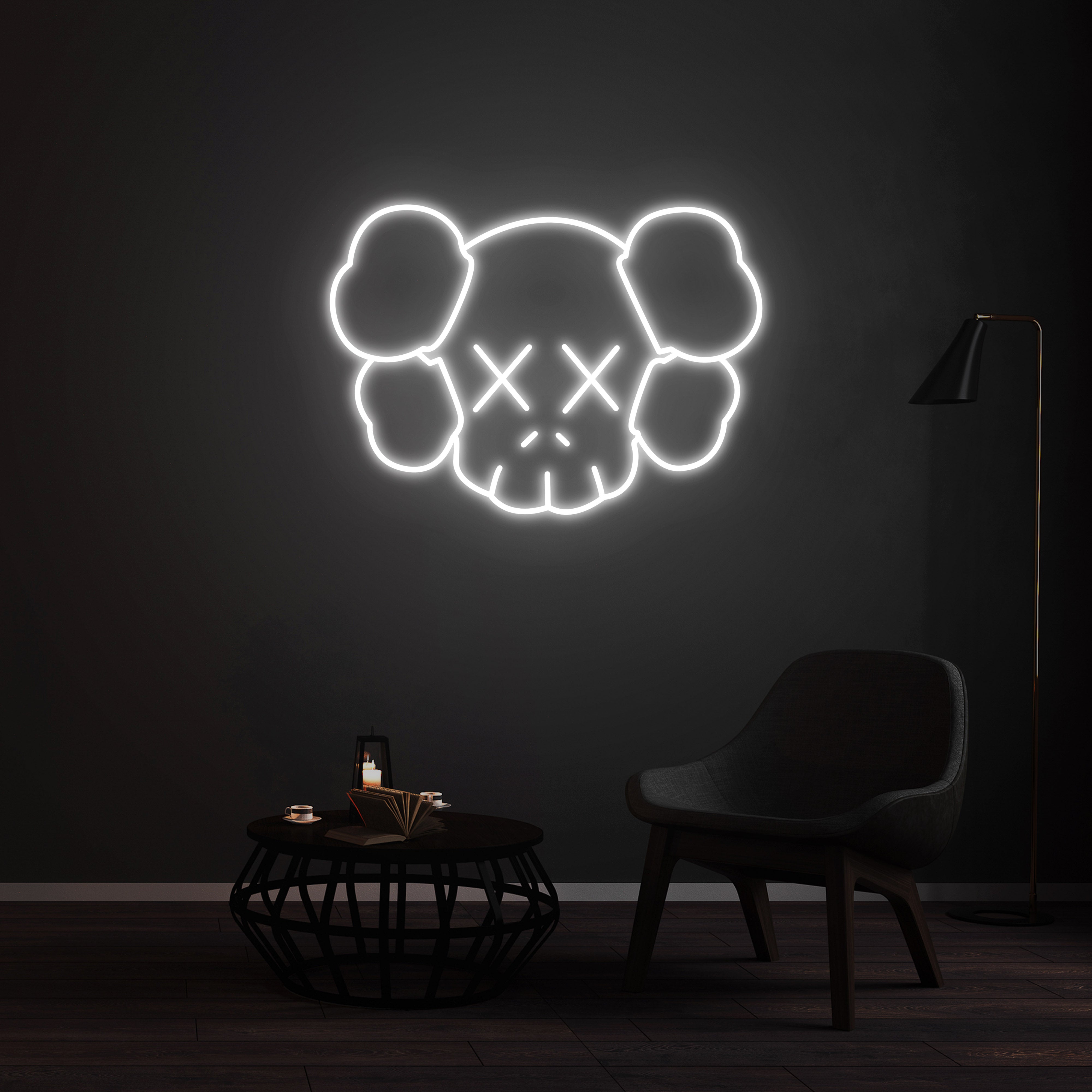 Néon KAWS.