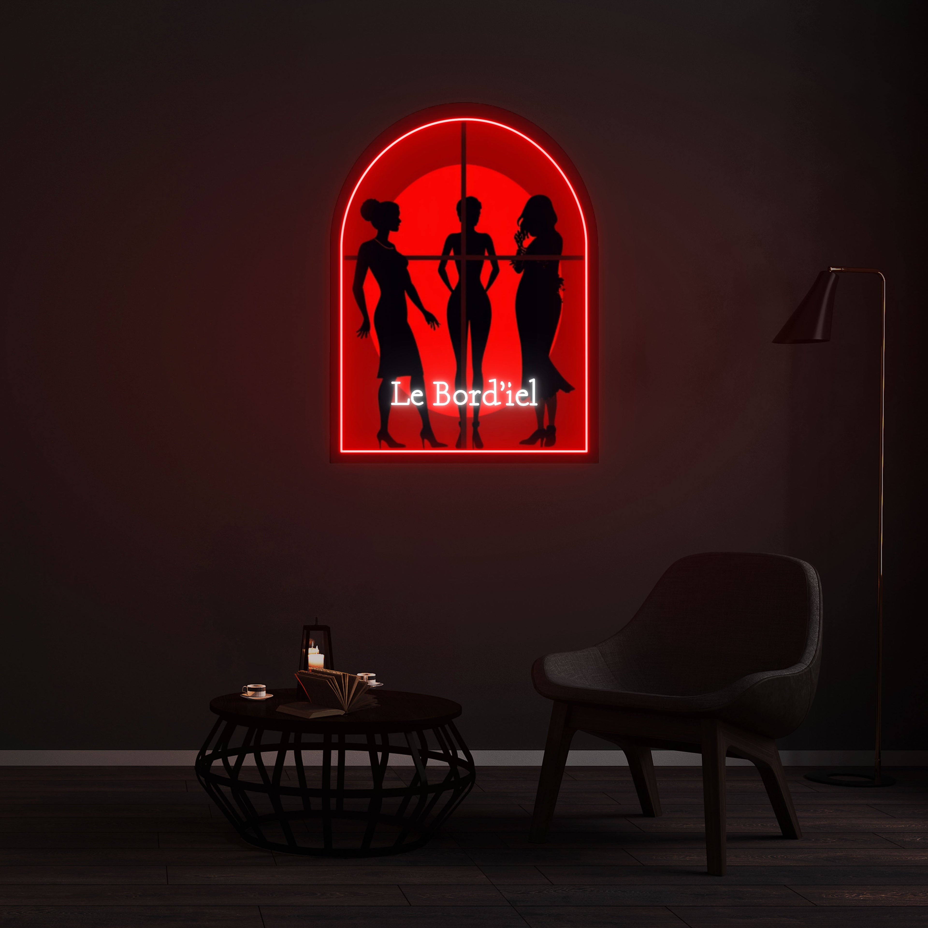 Personnalisation Enseigne LED Néon - Le Bord'iel