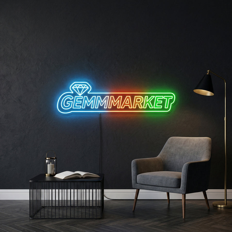 Personnalisation Enseigne LED Néon - GEMMARKET