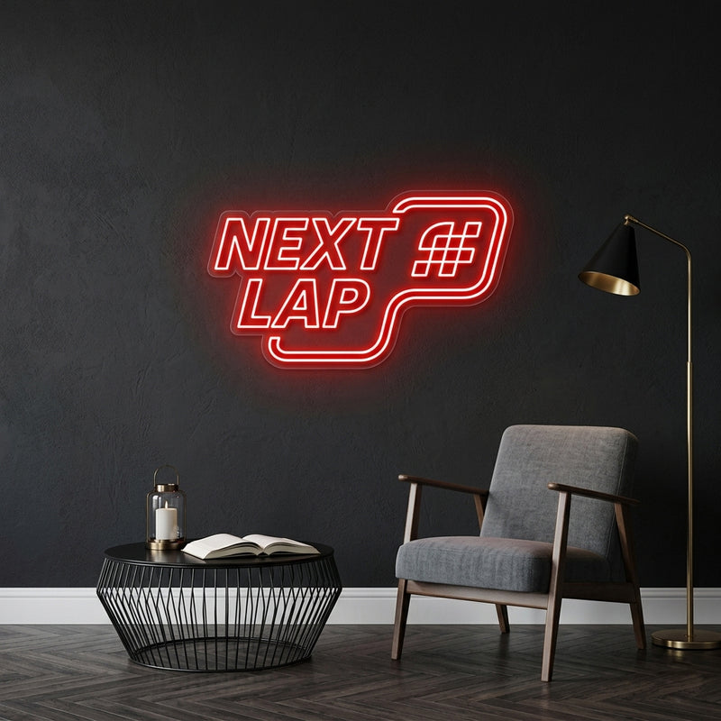 Personnalisation Enseigne LED Néon - Next Lap