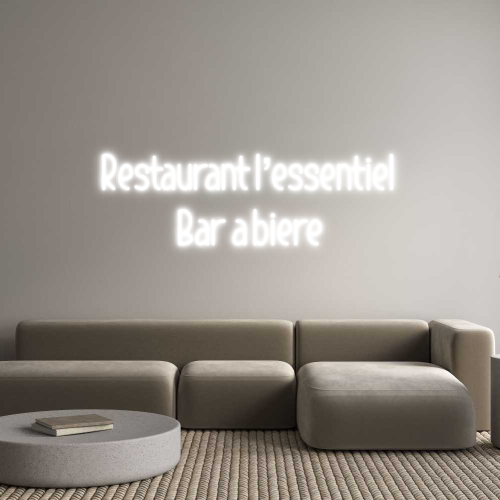 Custom Neon Restaurant l'...