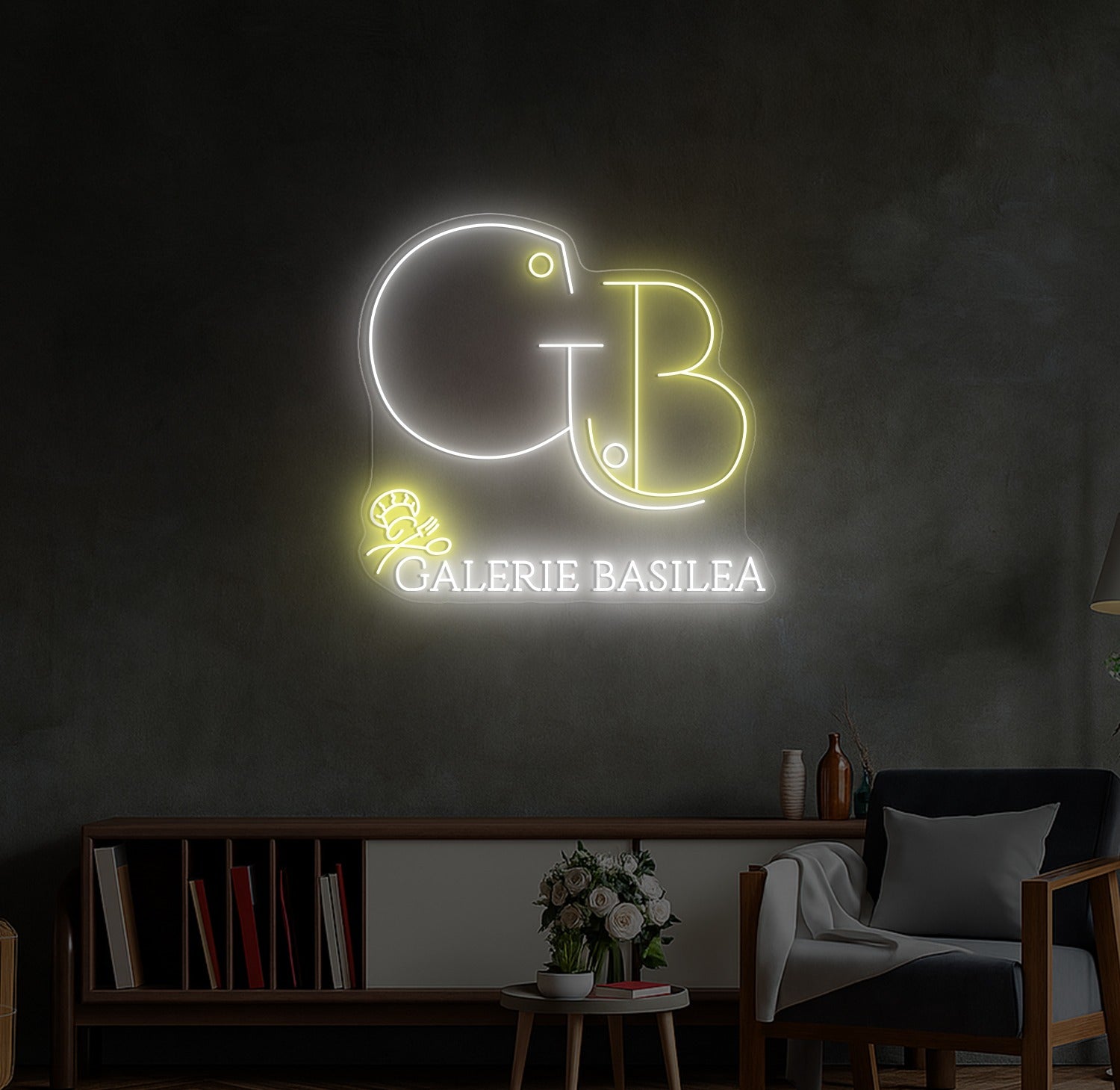Enseigne LED Néon Personnalisée Bar Rouge