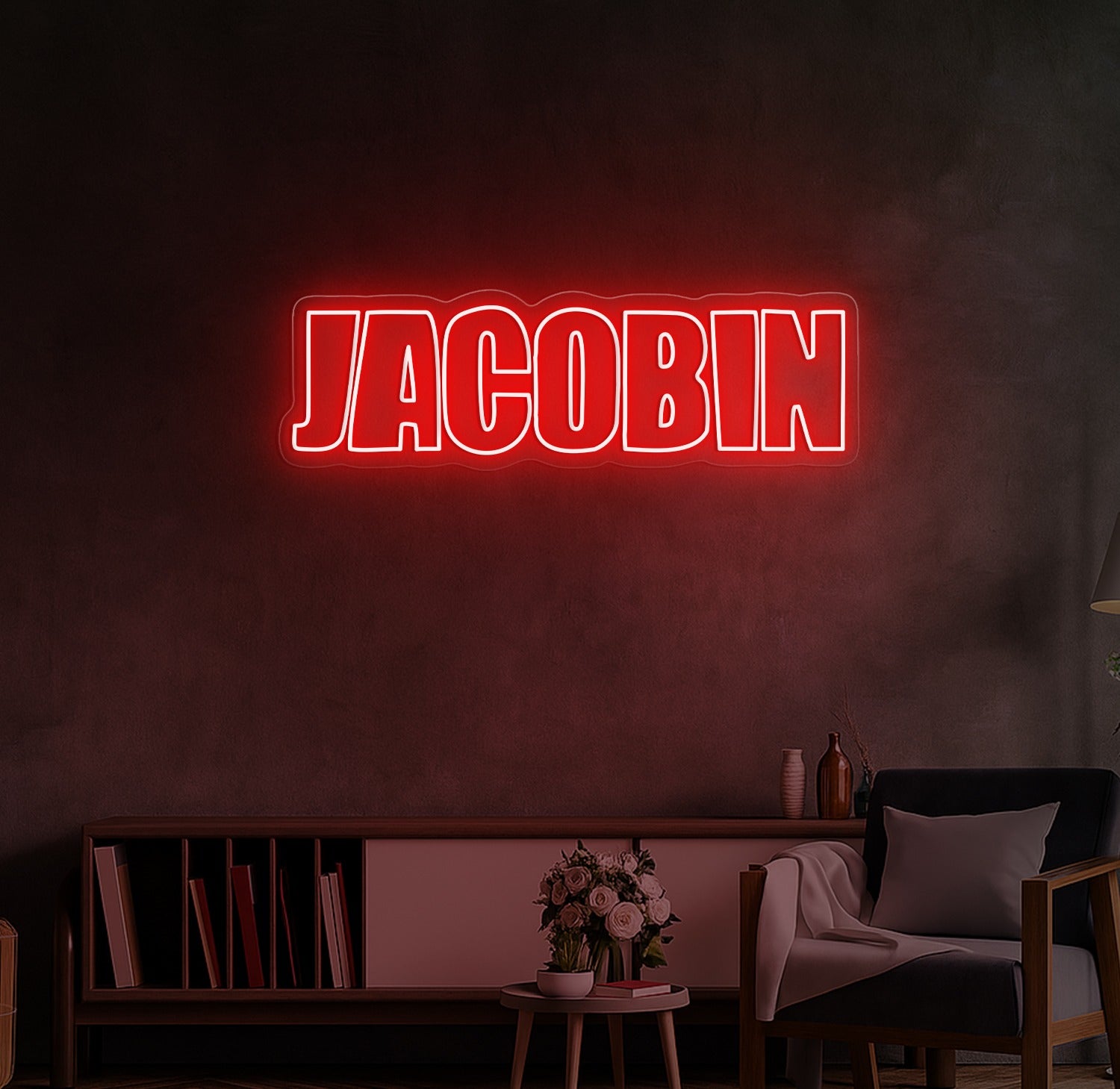Custom JACOBIN LED Neon Sign