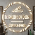 Le Barbier du Coin Concept Store - Enseigne néon LED personnalisé