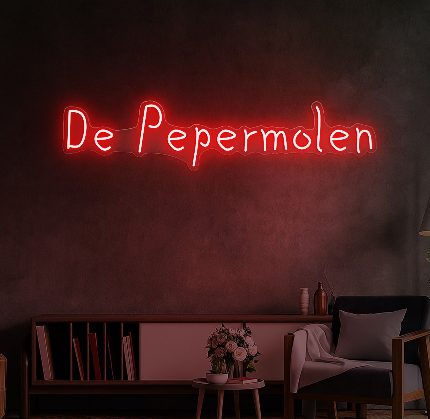 Enseigne LED Néon Personnalisée De Pepermolen