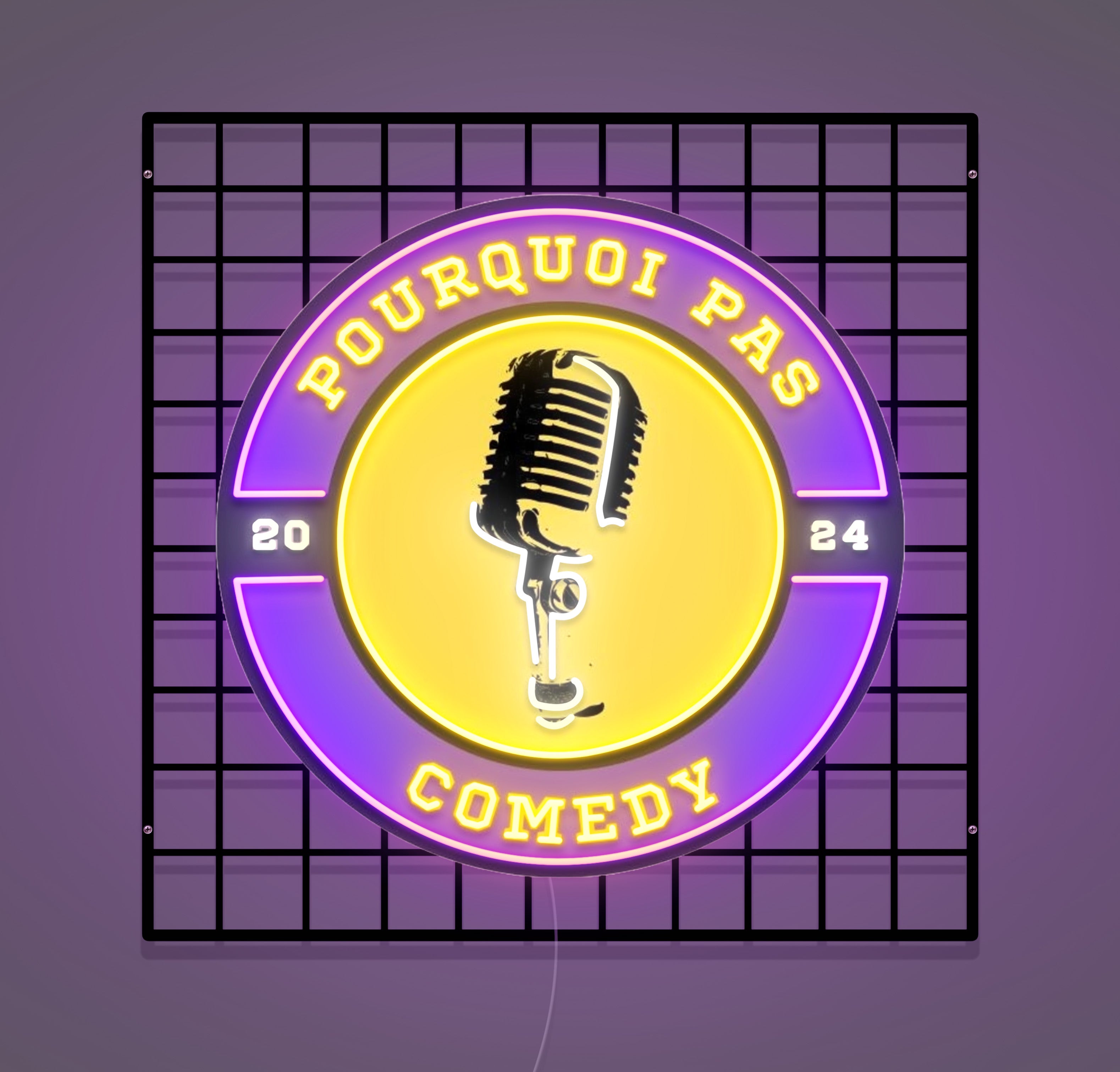 Néon Custom  Comedy logo