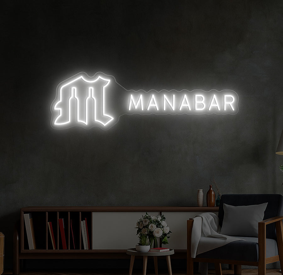Enseigne LED Néon Personnalisée ManaBar
