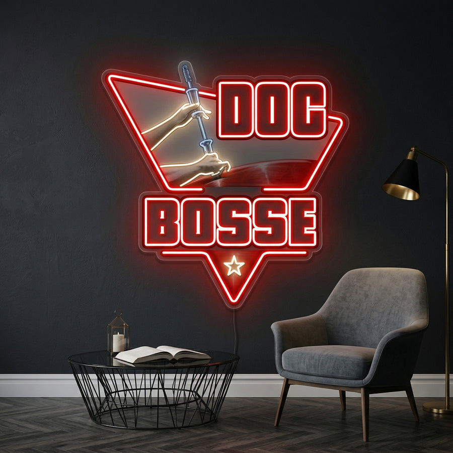 Personnalisation Enseigne LED Néon - DOC BOSSES
