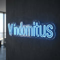 V indomitus - Enseigne néon LED personnalisé
