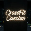 CrossFit Caecias - Enseigne néon LED personnalisé