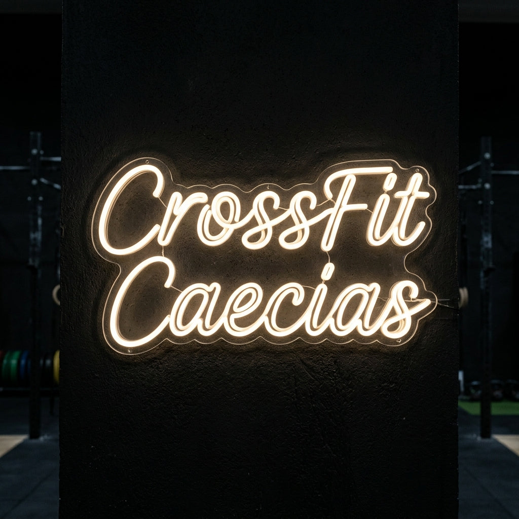 CrossFit Caecias - Enseigne néon LED personnalisé