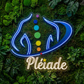 Pléiade - Enseigne néon LED personnalisé