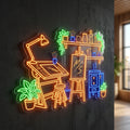 Le studio de Morgan - Enseigne néon LED personnalisé