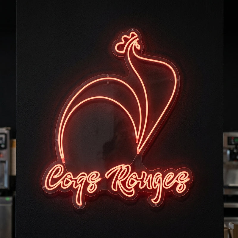 Coqs rouges