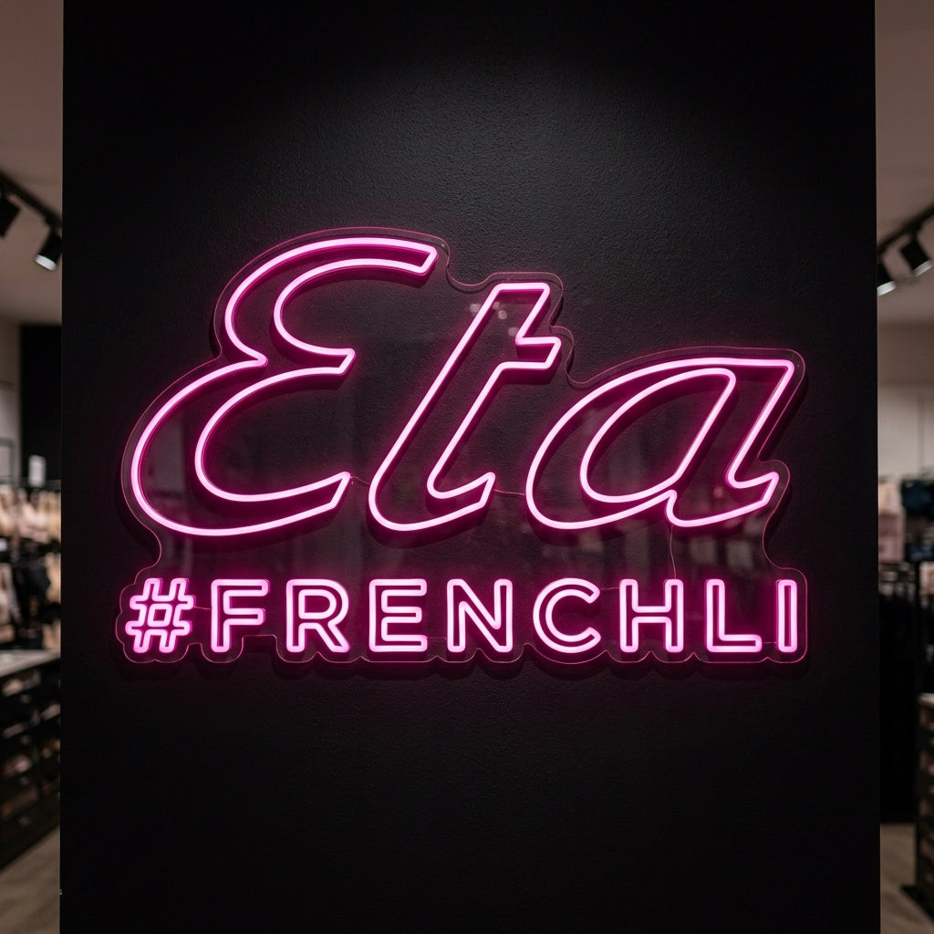 Etam Lingerie - Enseigne néon LED personnalisé