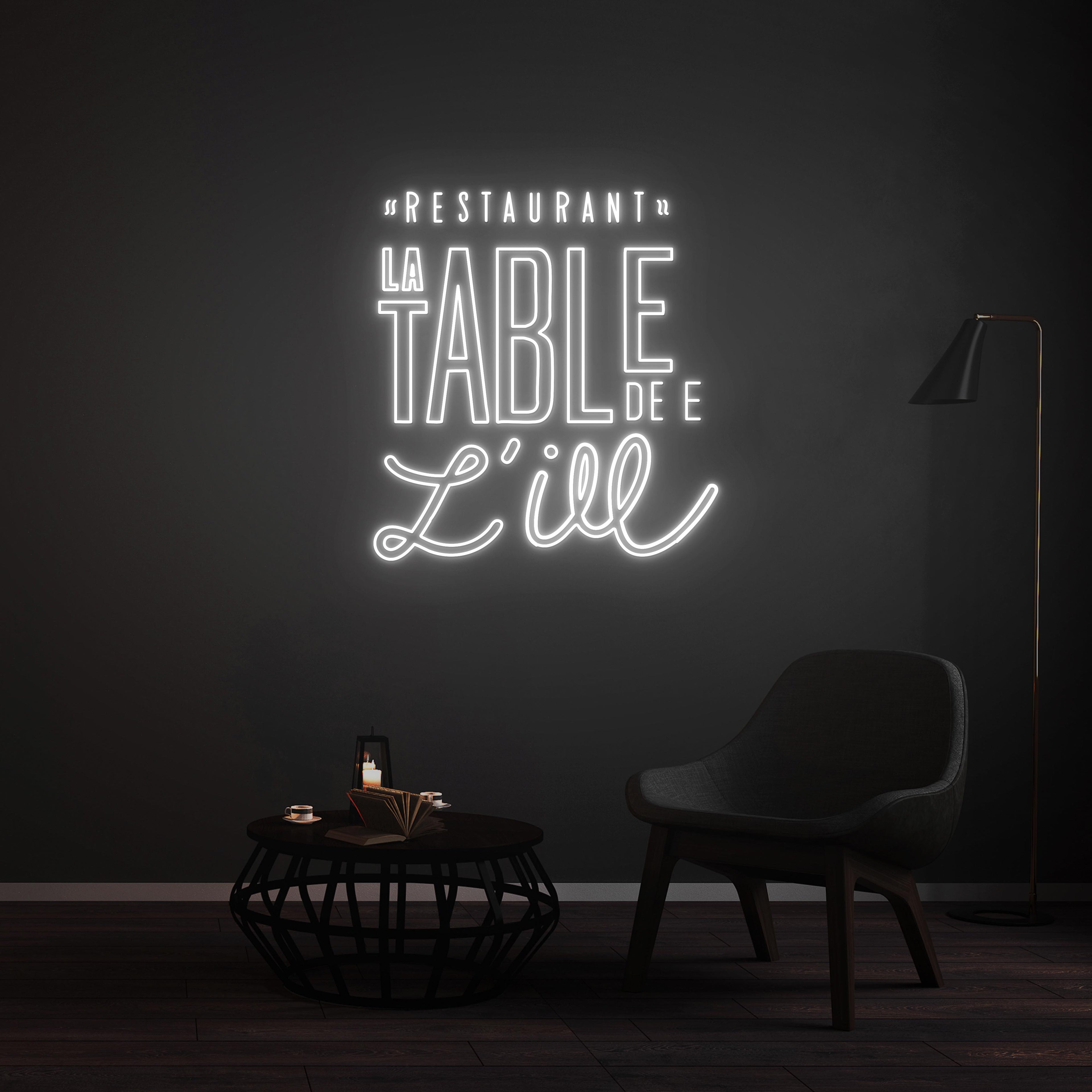 Custom LED Neon Sign - Tifn Food