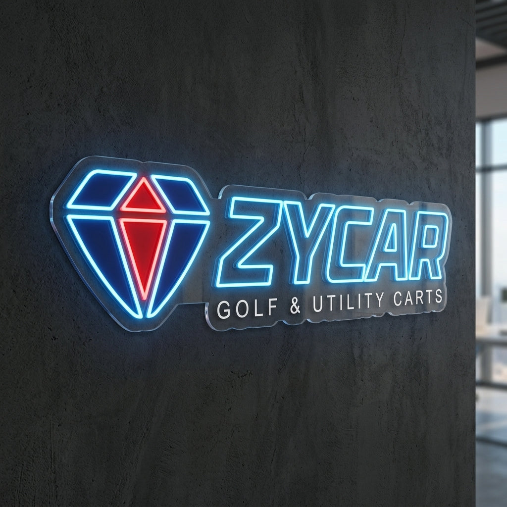 ZYCAR - Enseigne néon LED personnalisé