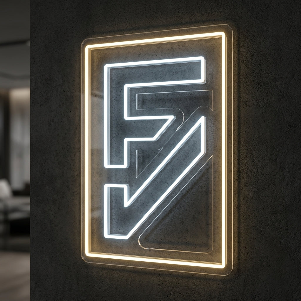 TEST - Enseigne néon LED personnalisé