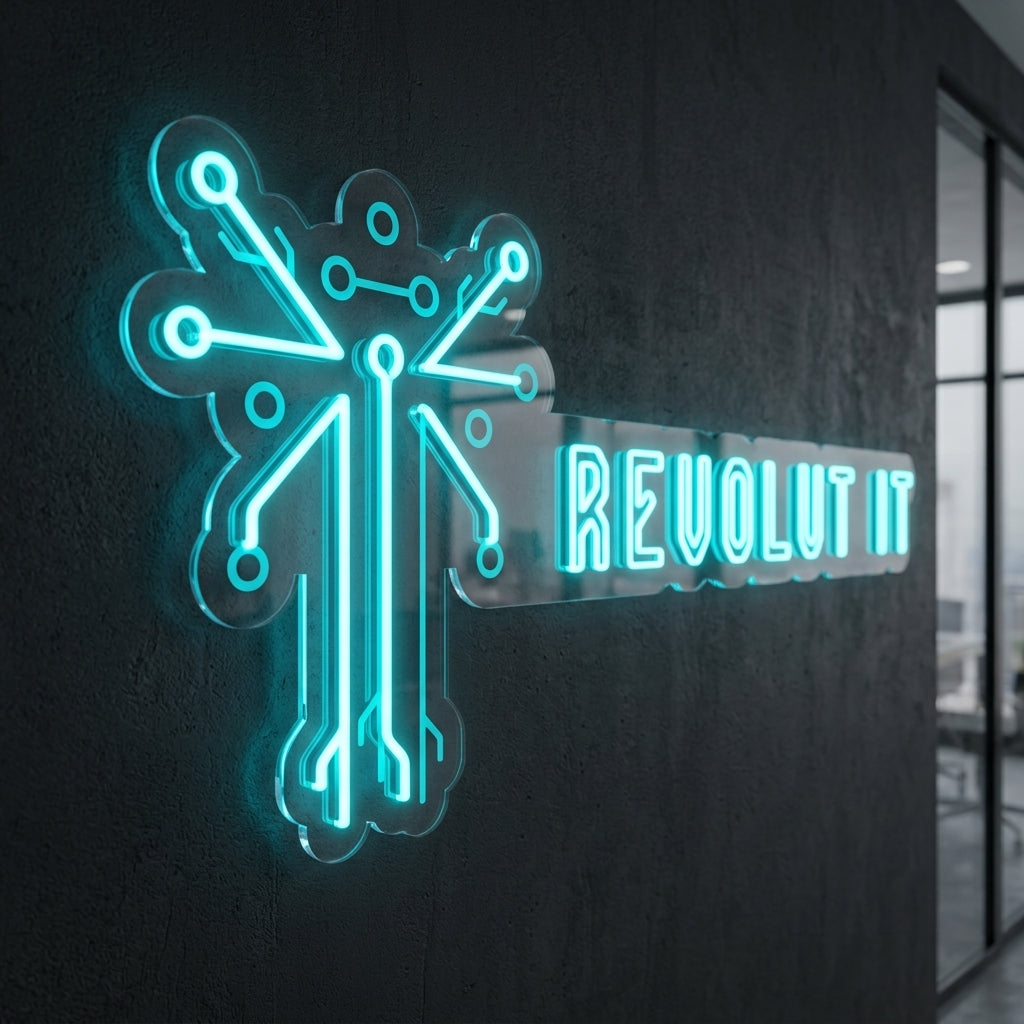 REVOLUT IT - Enseigne néon LED personnalisé