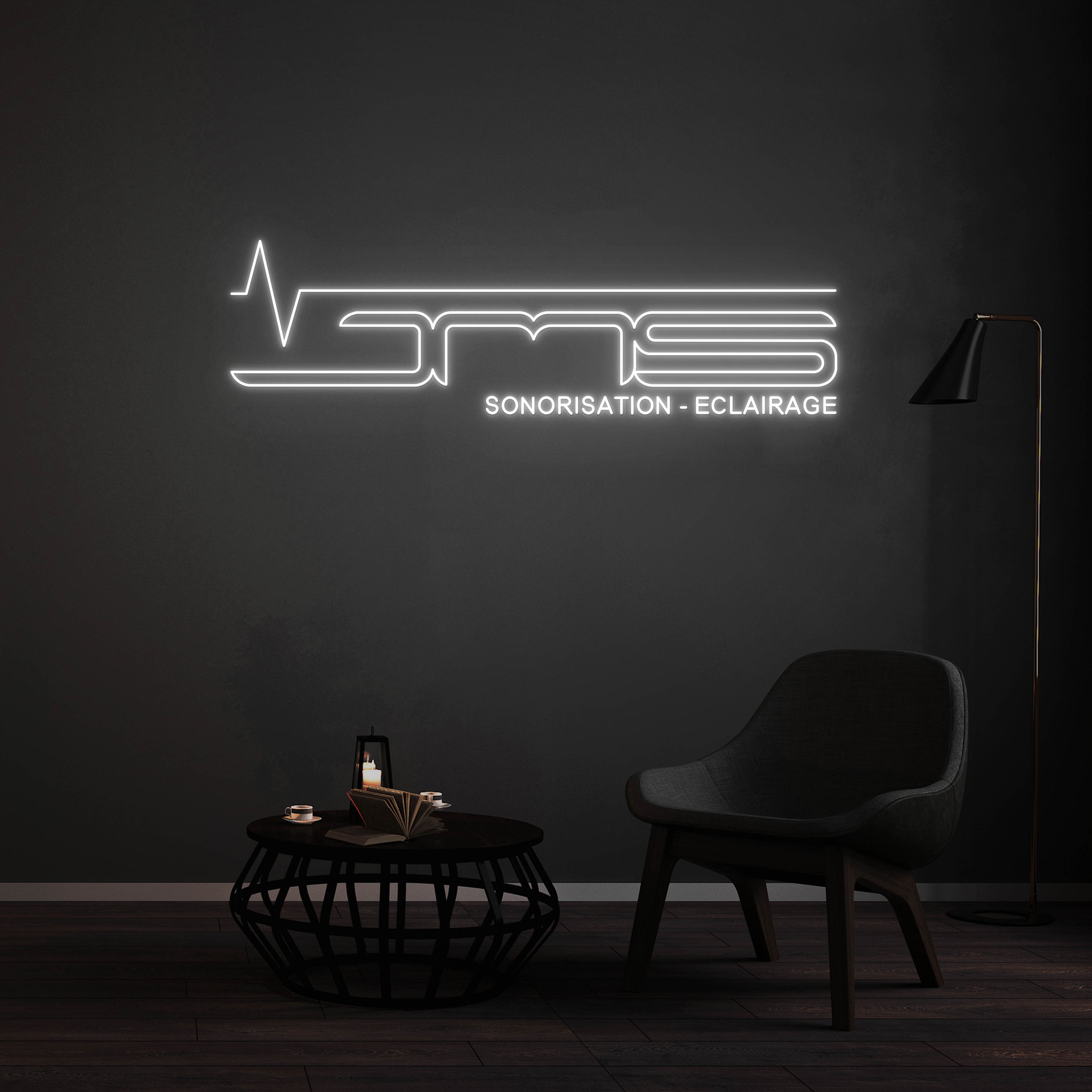 Enseigne LED Néon Personnalisée - JMS