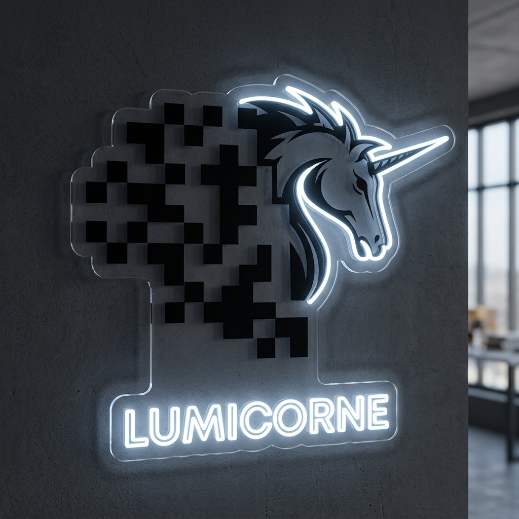 LUMICORNE - Enseigne néon LED personnalisé