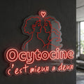 Ocytocine - Enseigne néon LED personnalisé
