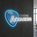 Centre aquabikiking - Enseigne néon LED personnalisé