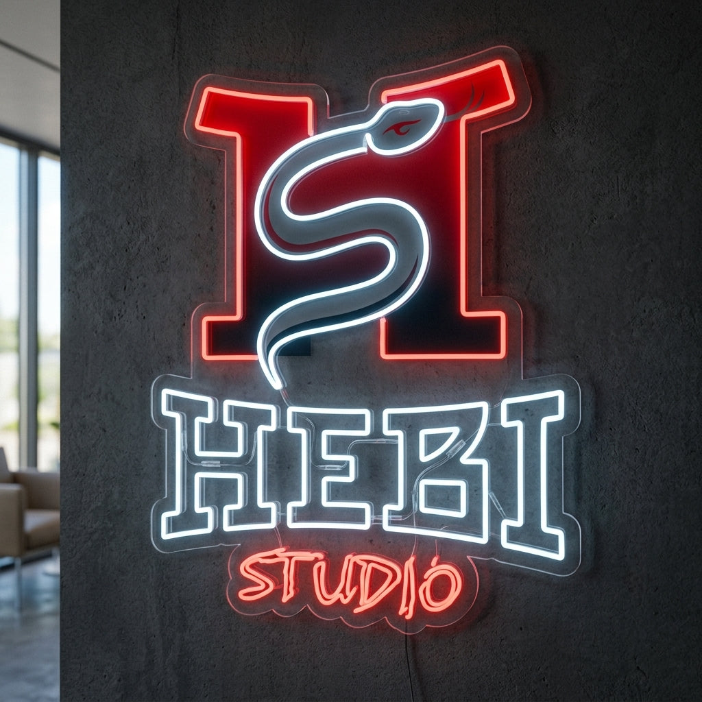 Hebi studio - Enseigne néon LED personnalisé